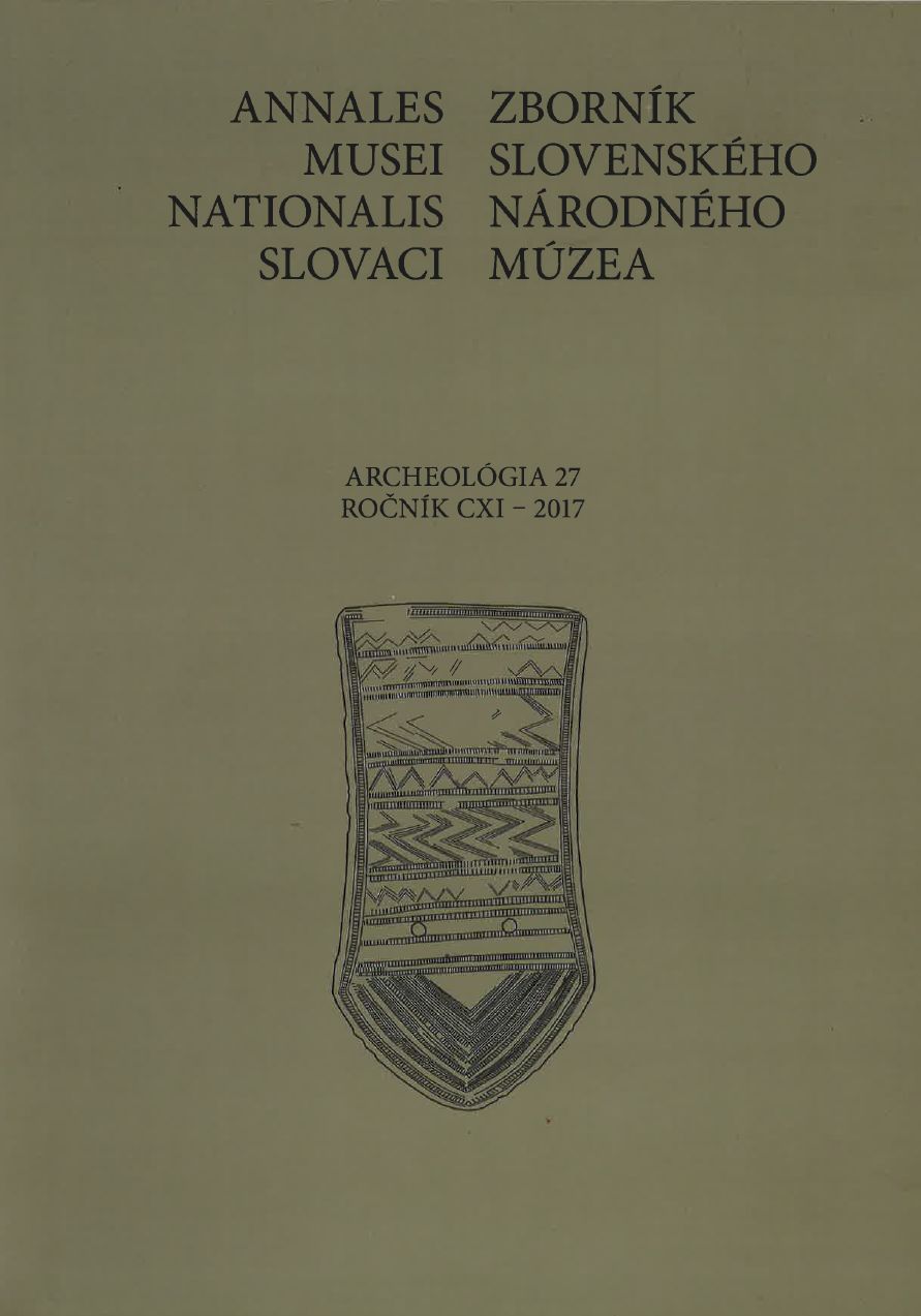 Zborník SNM Archeológia 27, Ročník CXI - 2017